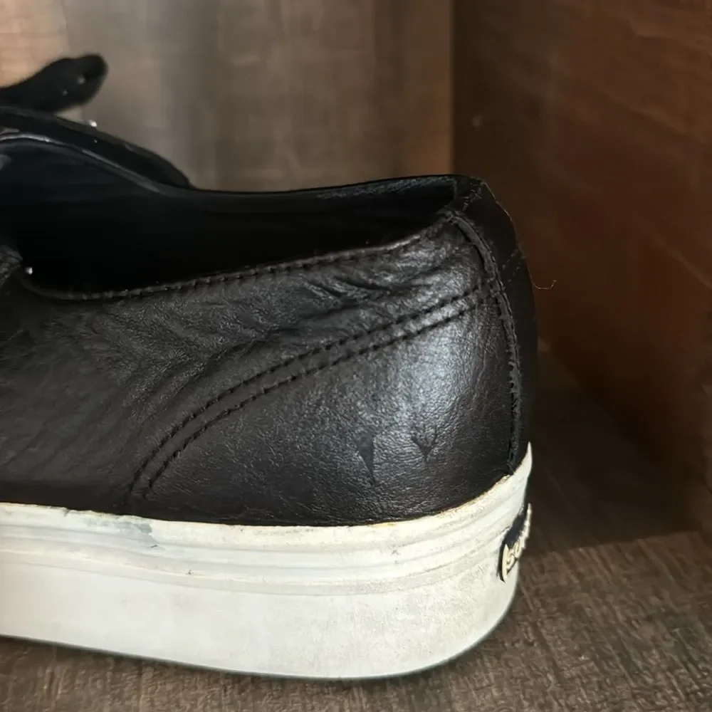 SUPER GA leather sneakers- size 41/9.5‎